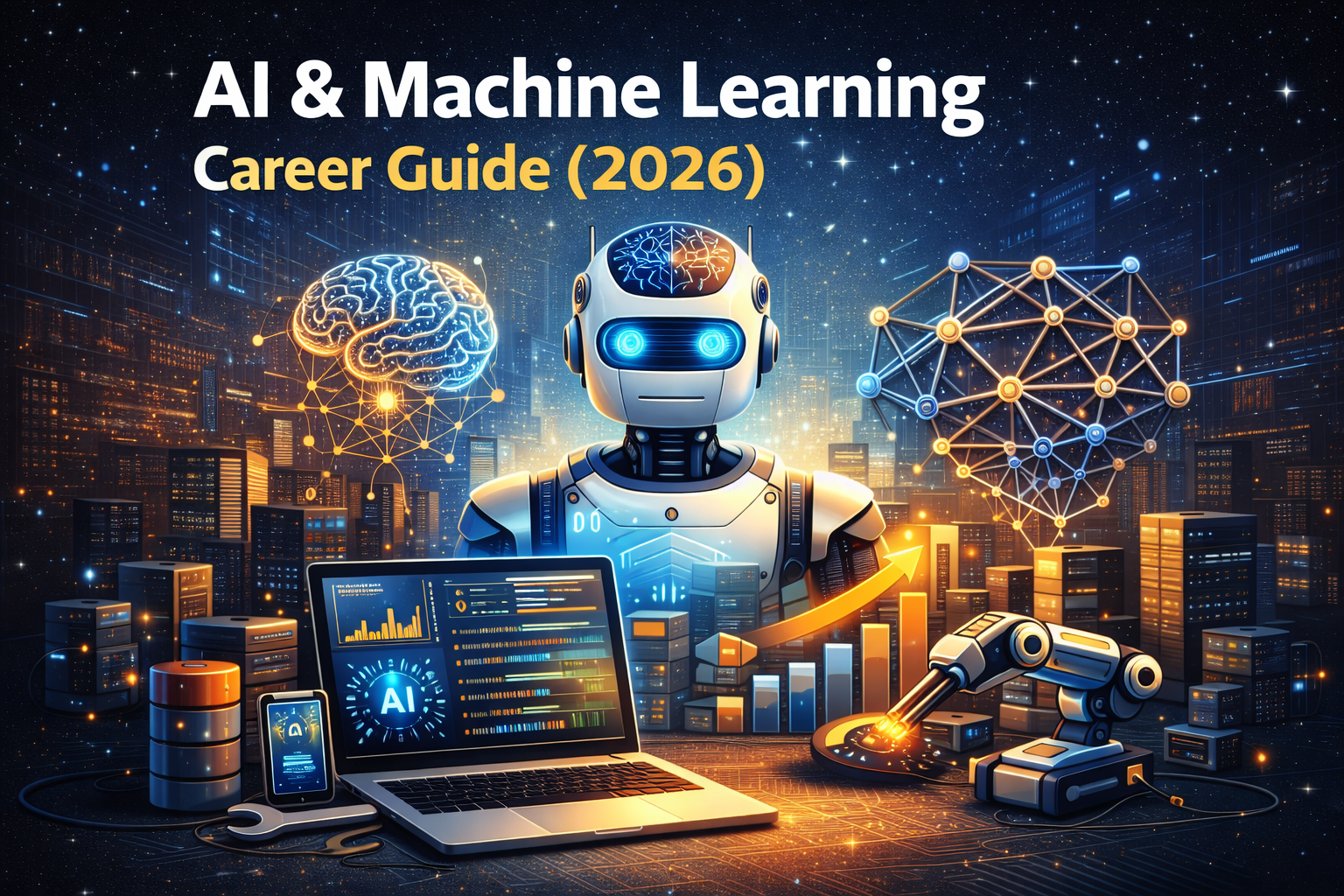 AI and Machine Learning Career Guide 2026: Skills, Salaries, and Opportunities